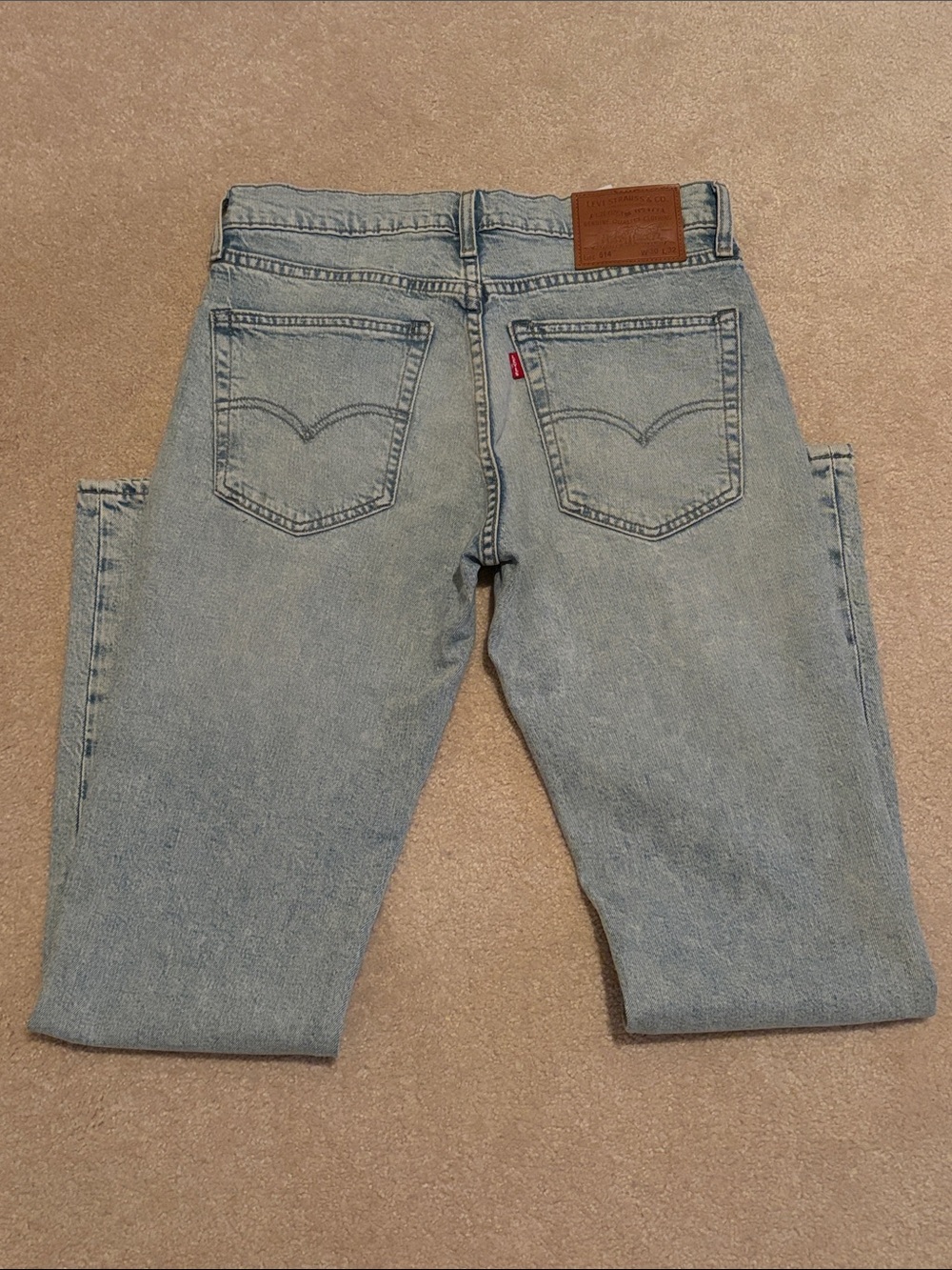 Levi's Light Blue Men’s Straight Leg Jeans